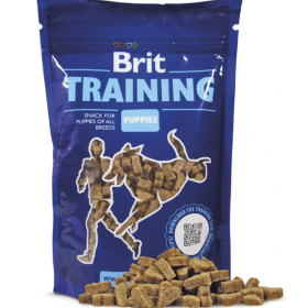 Полумеки лакомства за подрастващи кучета Brit Training Snack Puppies подходящи за тренировки